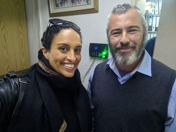 Famous Israeli Singer Achinoam Nini Visits Hebron