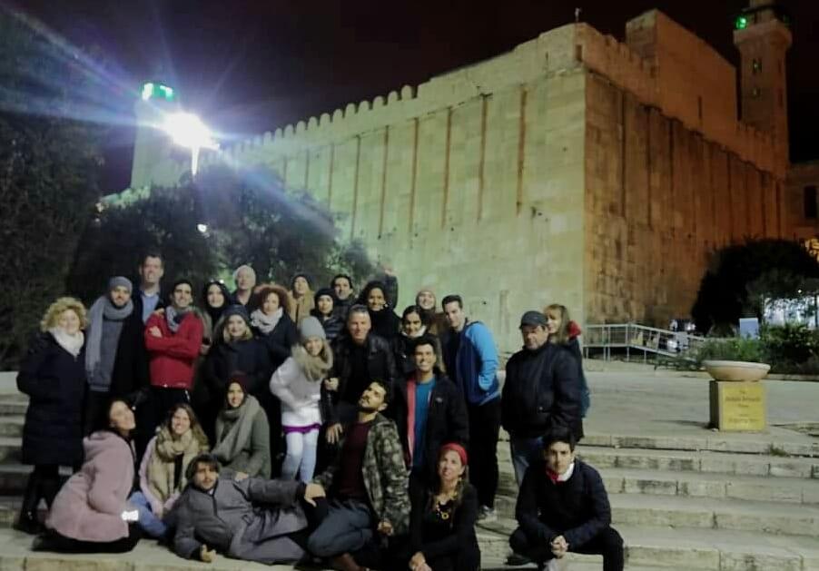 Habima Theater Troupe Visits Hebron After Performance
