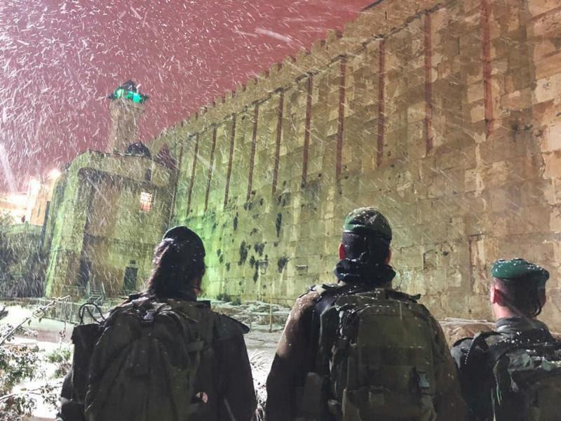 WATCH: Snow in Hebron! Amazing photos!