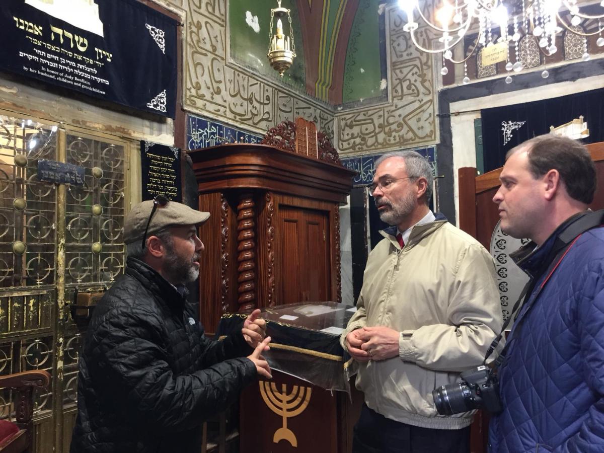 US Congressmen, Ambassador Visit Hebron