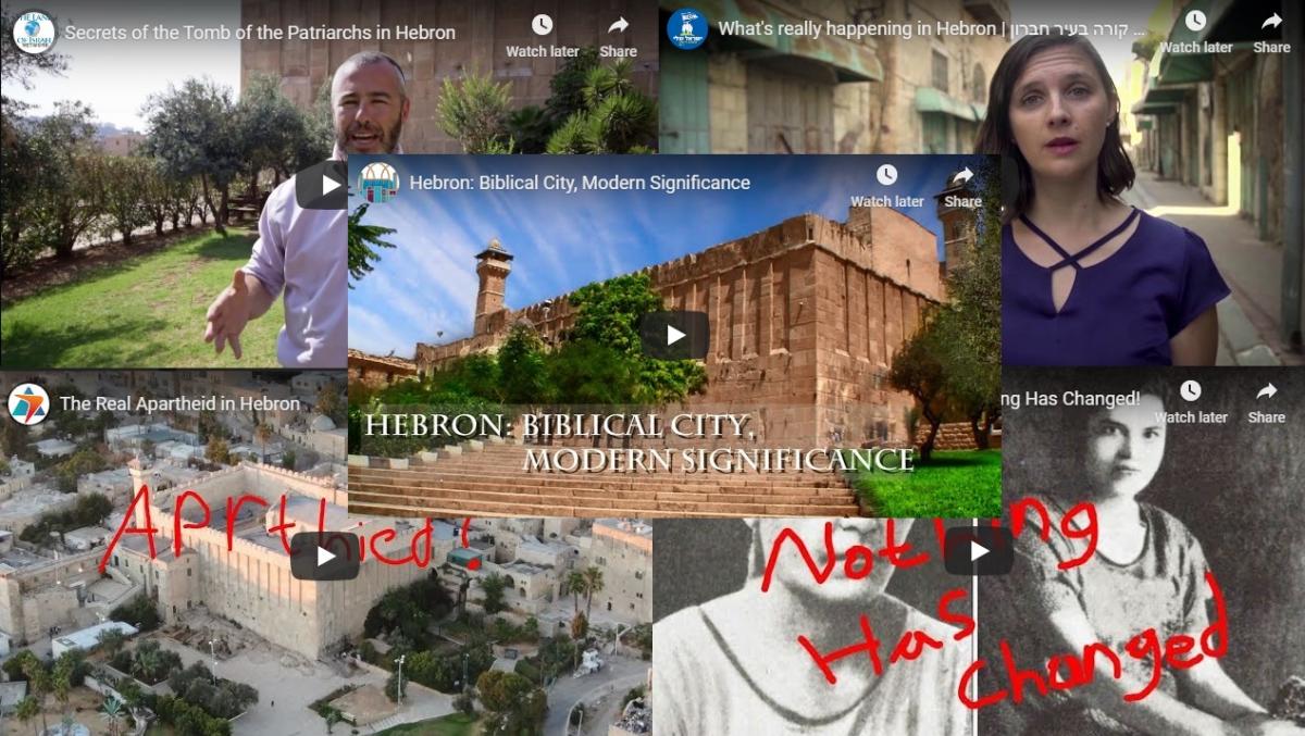 Top Five Most Important Videos about Hebron