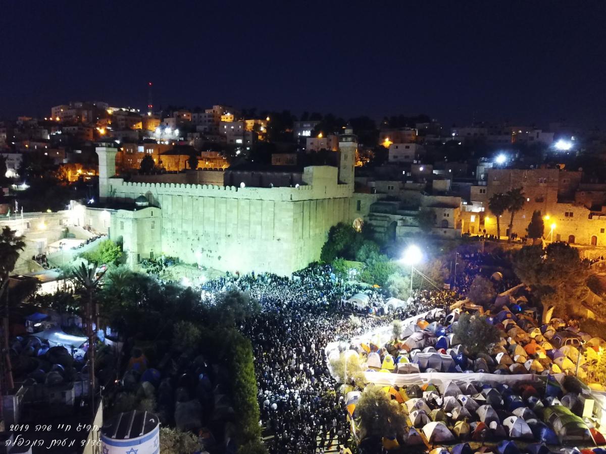 שיא של כל הזמנים: 45,000 משתתפים בשבת חיי שרה בחברון!