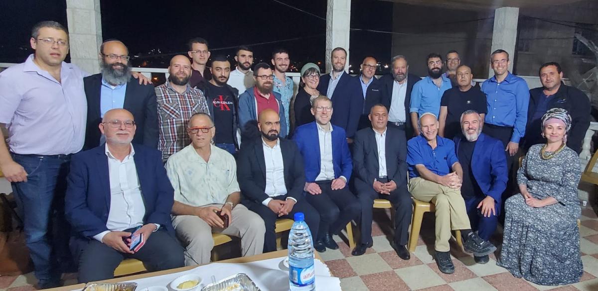 “Open Iftar” united Muslims and Jews in Hebron